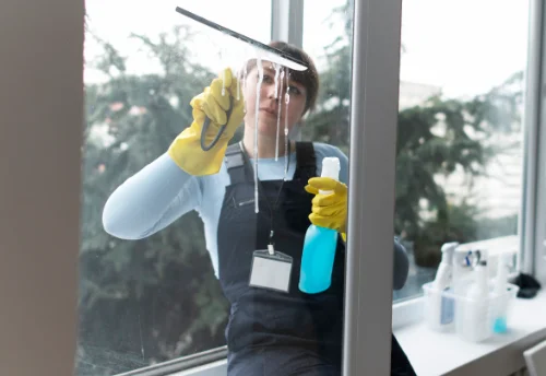 Nettoyage de vitres intérieures et extérieures à Esterre